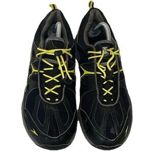 SPEEDO MENS Shoes Size US 10 Black Sneakers Running Gym Outdoors Athletic WEAR